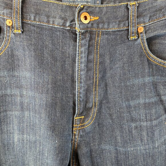 Lucky Brand Jeans Mens 38x32 Blue Denim 121 Slim Dark Wash Casual Normcore - Picture 3 of 9